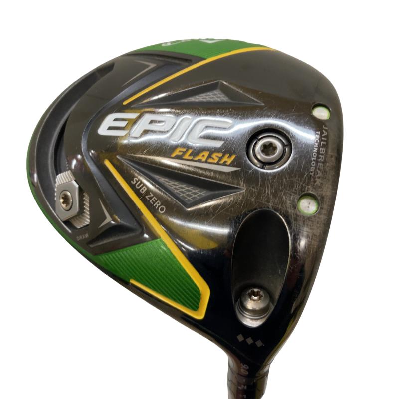 【中古】 キャロウェイ EPIC FLASH SUBZERO◆◆◆(エクスクルーシブ限定) 9° ドライバー DR Tour AD VR-6 (フレックスS) メンズ 男性用 右利き 右用 Cランク ゴルフクラブ