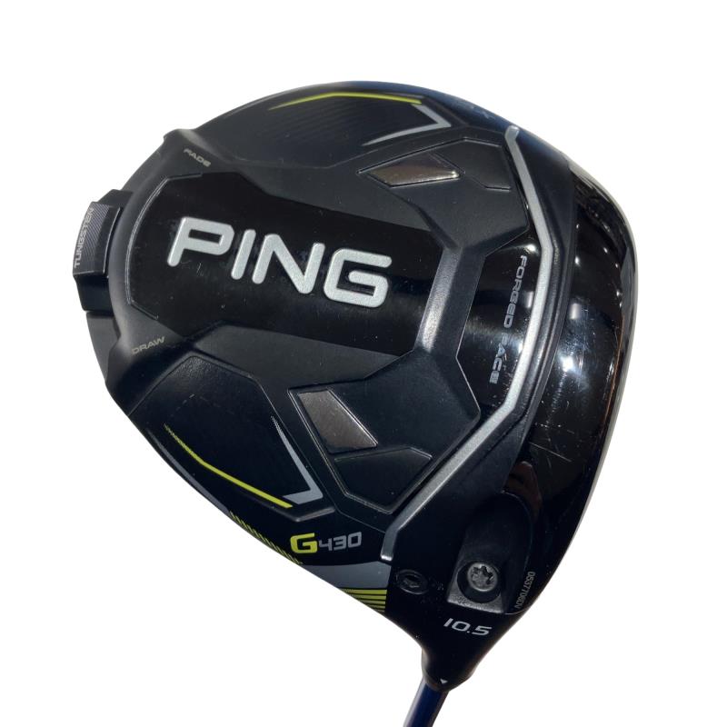 【中古】 ピン G430 MAX 10.5° ドライバー DR 純正特注シャフト (フレックスS) メンズ 男性用 右利き 右用 Cランク ゴルフクラブ