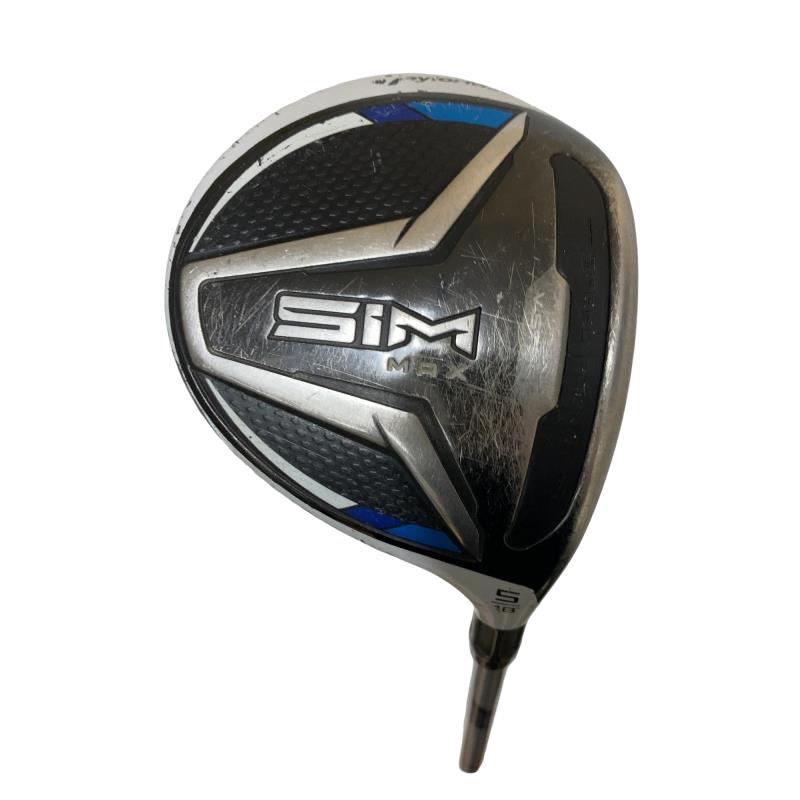 【中古】 テーラーメイド SIM MAX 5W フェアウェイウッド FW Speeder 661 EVOLUTION VI (フレックスS) メンズ 男性用 右利き 右用 Dランク ゴルフクラブ