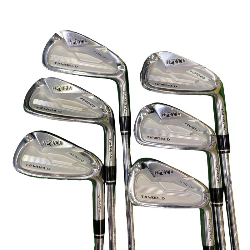【中古】 本間ゴルフ TOUR WORLD TW747Vx 6S アイアン仕掛ける IR NS PRO MODUS3 FOR T//WORLD (フレックスS) メンズ 成人男性用 右利き 右用 C価値づける ゴルフ野球クラブ