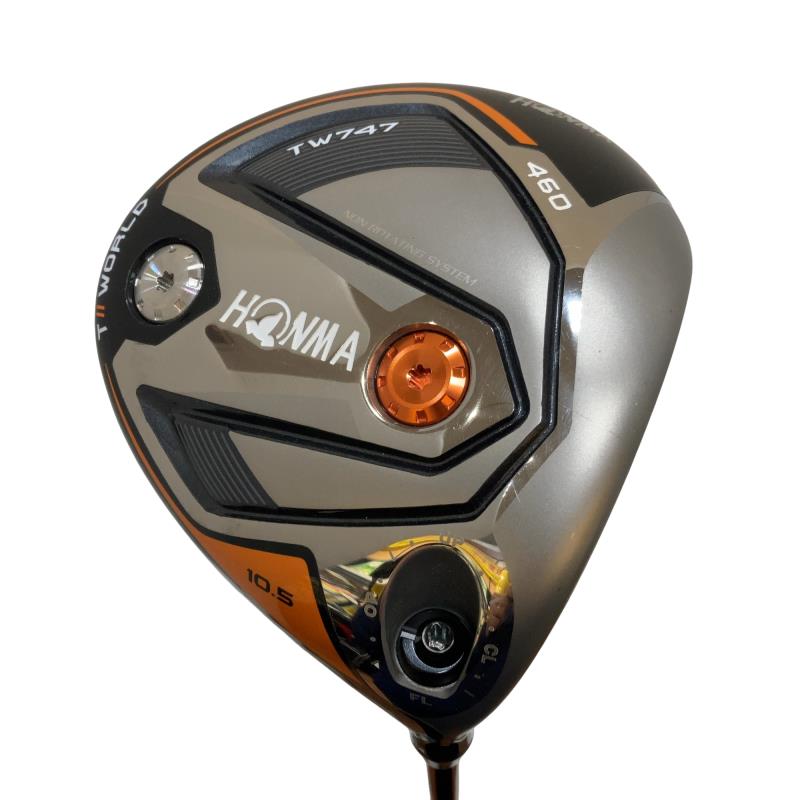 【中古】 本間ゴルフ TOUR WORLD TW747 460 10.5° ドライバー DR VIZARD FD-6 (フレックスS) メンズ 男性用 右利き 右用 Cランク ゴルフクラブ