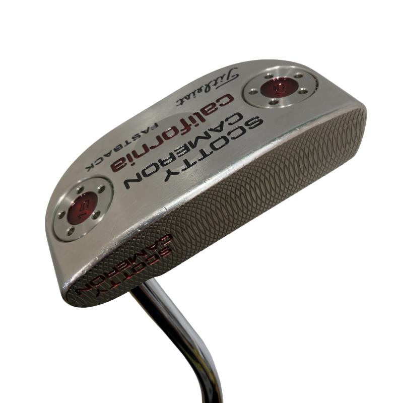 【中古】 タイトリスト SCOTTY CAMERON California FASTBACK(2012) 34in パター PT スチール写真 (フレックス余分の物) メンズ 成人男性用 右利き 右用 C位置づける ゴルフ野球クラブ