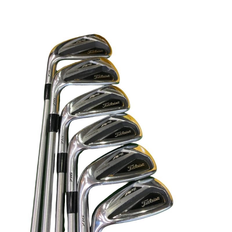 【中古】 タイトリスト Titleist AP2 716 6S レフティ アイアン仕掛ける IR 完全無欠特注立て坑 (フレックスS) メンズ 成人男性用 左ぎっちょ レフティ 左用 C序列付ける ゴルフ野球クラブ