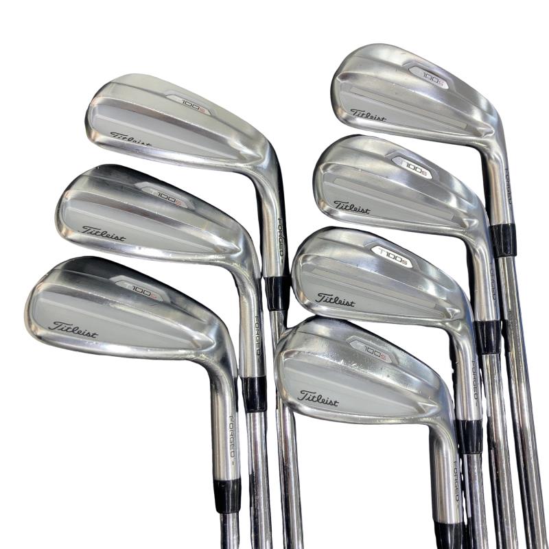 【中古】 タイトリスト Titleist T100S(2021) 8S アイアンセット IR NS PRO MODUS3 TOUR115 (フレックスS) メンズ 男性用 右利き 右用 Cランク ゴルフクラブ｜ゴルフパートナー 中古クラブ店