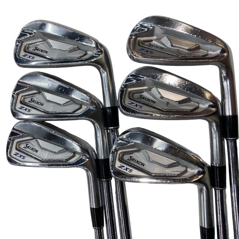 【中古】 ダンロップ SRIXON ZX5 Mk II 6S アイアン仕掛ける IR 完全無欠特注立て坑 (フレックスS) メンズ 成人男性用 右利き 右用 C価値づける ゴルフ野球クラブ