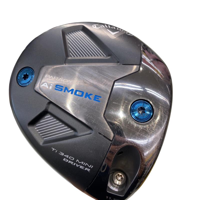 【中古】 キャロウェイ PARADYM Ai SMOKE Ti 340 MINI 11.5° １番ウッド DR リシャフト (フレックス余分の物) メンズ 成人男性用 右利き 右用 C位置づける ゴルフ野球クラブ