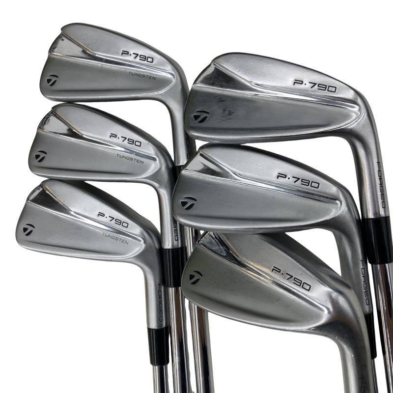 【中古】 テーラーメイド Taylor Made P・790(2021) 6S アイアンセット IR 純正特注シャフト (フレックスS) メンズ 男性用 右利き 右用 Cランク ゴルフクラブ｜ゴルフパートナー 中古クラブ店