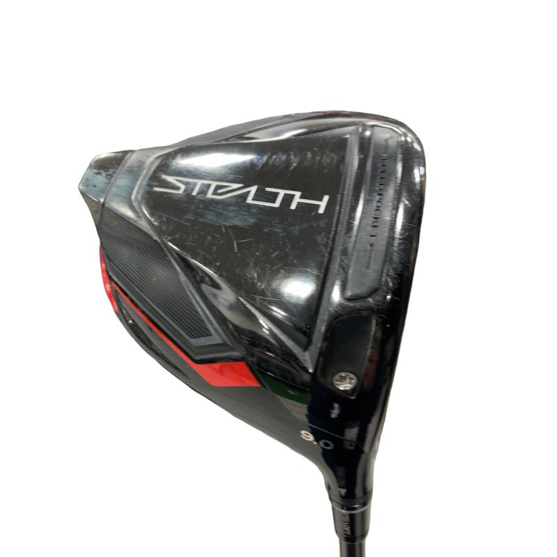【中古】 テーラーメイド STEALTH 9° ドライバー DR TENSEI RED TM50(STEALTH DR) (フレックスS) メンズ 男性用 右利き 右用 Cランク ゴルフクラブ
