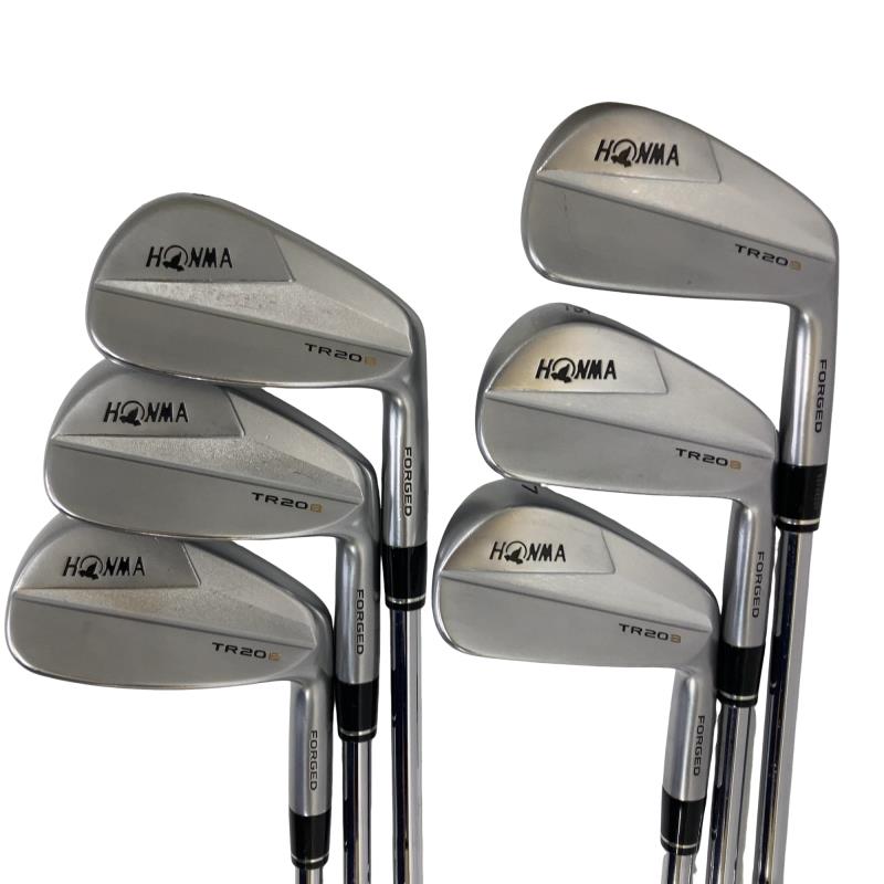 【中古】 本間ゴルフ TOUR WORLD TR20B 6S アイアンセット IR NS PRO MODUS3 FOR T//WORLD (フレックスS) メンズ 男性用 右利き 右用 Cランク ゴルフクラブ