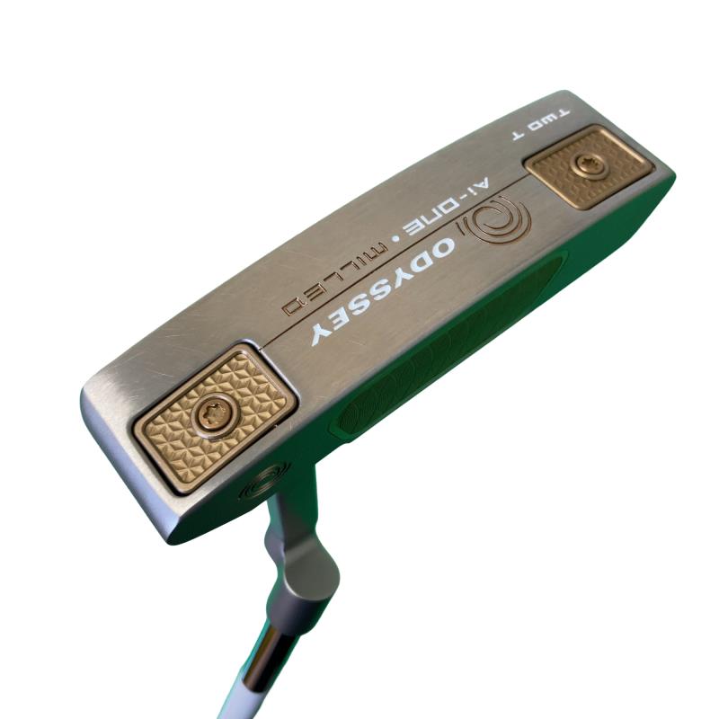【中古】 オデッセイ Ai-ONE・MILLED TWO T しろがね色 34in パター PT STROKE LAB 90 スチール写真 (フレックス余分の物) メンズ 成人男性用 右利き 右用 B価値づける ゴルフ野球クラブ