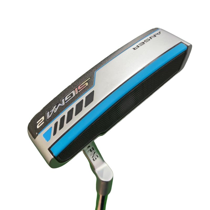 【中古】 ピン SIGMA 2 ANSER プラチナム 34インチ(PP58) パター PT スチール (フレックスその他) メンズ 男性用 右利き 右用 Cランク ゴルフクラブ