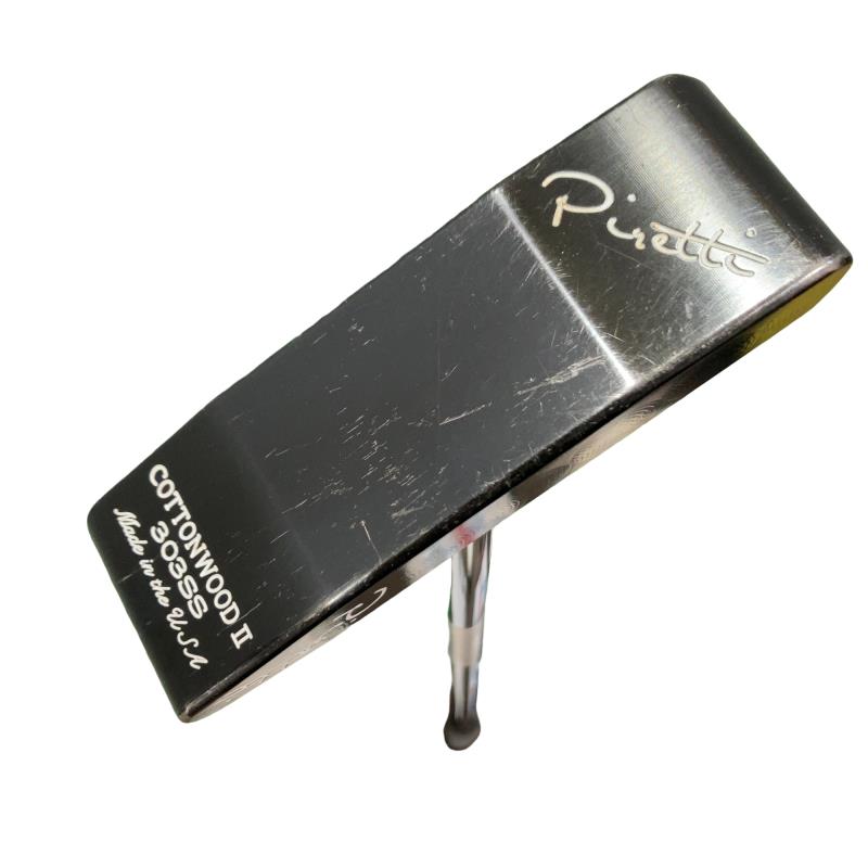【中古】 Piretti Piretti MIDNIGHT BLACK COTTONWOOD II CS 34インチ パター PT スチール (フレックスその他) メンズ 男性用 右利き 右用 Cランク ゴルフクラブ|ゴルフパートナー 中古クラブ店