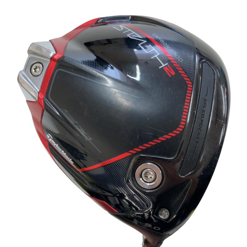 【中古】 テーラーメイド STEALTH2 9° ドライバー DR TENSEI RED TM50(STEALTH DR) (フレックスS) メンズ 男性用 右利き 右用 Cランク ゴルフクラブ