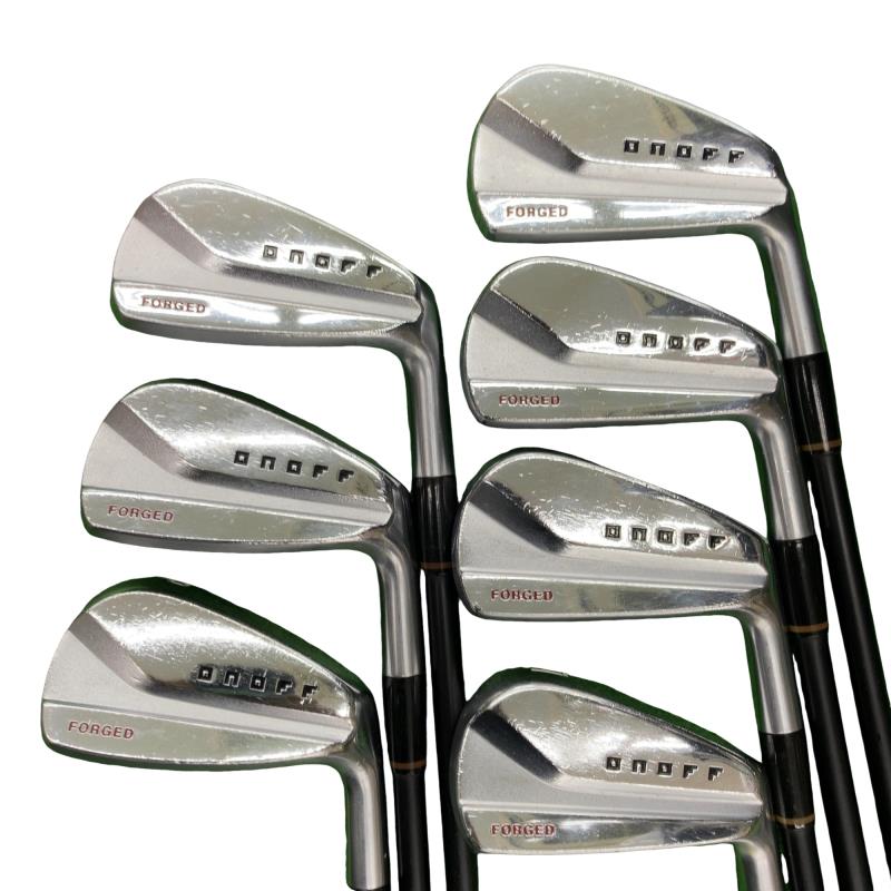 【中古】 ダイワ(グローブライド) ONOFF FORGED(2020) KURO 7S アイアン仕掛ける IR 完全無欠特注立て坑 (フレックスS) メンズ 成人男性用 右利き 右用 C価値づける ゴルフ野球クラブ