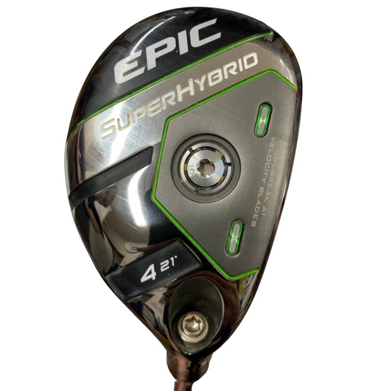 【中古】 キャロウェイ EPIC SUPER HYBRID U4 ありがた味 UT Diamana 55 for CW(2021 EPIC UT) (フレックスS) メンズ 成人男性用 右利き 右用 C序列付ける ゴルフ野球クラブ
