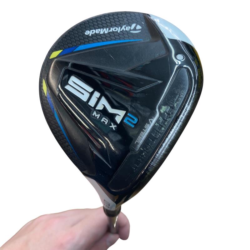 【中古】 テーラーメイド SIM2 MAX 5W フェアウェイウッド FW TENSEI BLUE TM50(SIM2 FW) (フレックスSR) メンズ 男性用 右利き 右用 Cランク ゴルフクラブ