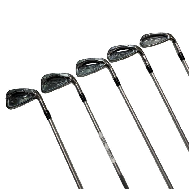 【中古】 ミズノ Mizuno Pro Ti18 5S アイアンセット IR 純正特注シャフト (フレックスS) メンズ 男性用 右利き 右用 Cランク ゴルフクラブ