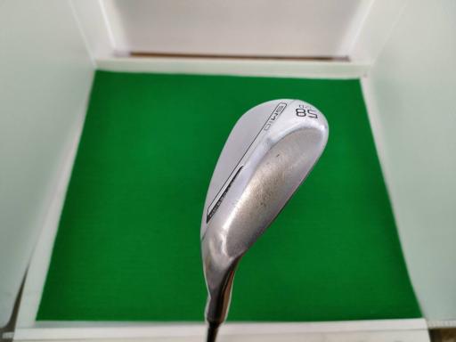 【中古】 タイトリスト VOKEY SPIN MILLED SM10 ツアークロム 58°/12°D ウェッジ WG Dynamic Gold (フレックスS) メンズ 男性用 右利き 右用 Dランク ゴルフクラブ