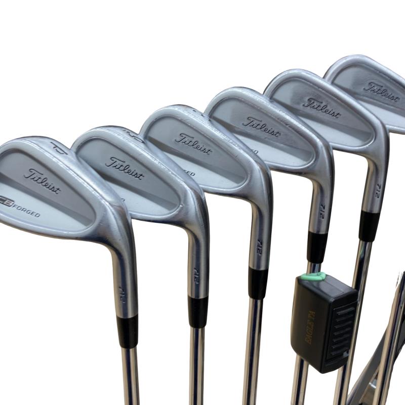 【中古】 タイトリスト Titleist CB 712 6S アイアンセット IR Dynamic Gold (フレックスS) メンズ 男性用 右利き 右用 Cランク ゴルフクラブ
