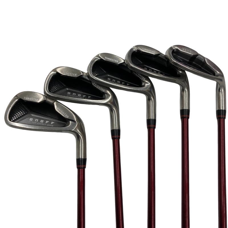 【中古】 ダイワ(グローブライド) ONOFF(2012) 5S アイアンセット IR SMOOTH KICK MP-512I (フレックスS) メンズ 男性用 右利き 右用 Cランク ゴルフクラブ