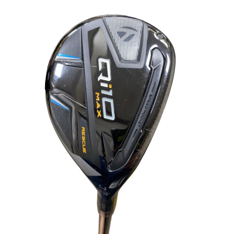 【中古】 テーラーメイド Qi10 MAX U4 ユーティリティ UT Diamana BLUE TM60(Qi10 UT) (フレックスS) メンズ 男性用 右利き 右用 Cランク ゴルフクラブ