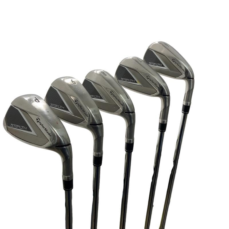 【中古】 テーラーメイド STEALTH 5S アイアンセット IR KBS MAX MT85 JP (フレックスR) メンズ 男性用 右利き 右用 Cランク ゴルフクラブ