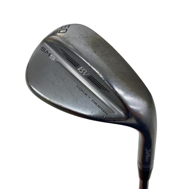 【中古】 タイトリスト VOKEY SPIN MILLED SM9 周遊旅行Cr 60°/08°M ウェッジ WG Dynamic Gold (フレックスS) メンズ 成人男性用 右利き 右用 D序列付ける ゴルフ野球クラブ