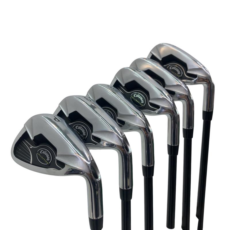 【中古】 キャロウェイ Callaway COLLECTION 6S アイアン仕掛ける IR Tour AD CC(アイアン) (フレックスR) メンズ 成人男性用 右利き 右用 C価値づける ゴルフ野球クラブ