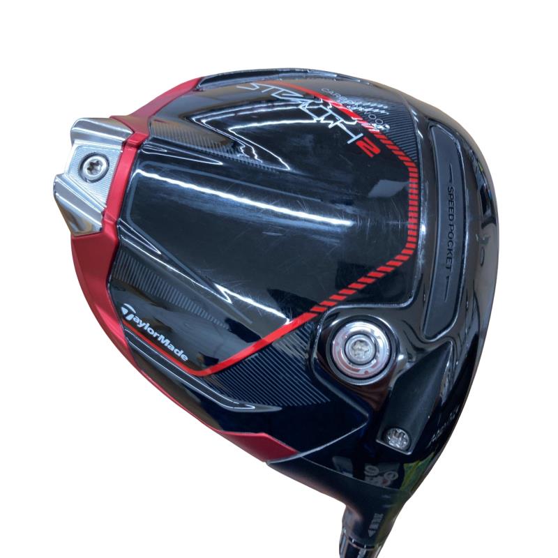 【中古】 テーラーメイド STEALTH2 9° ドライバー DR 純正特注シャフト (フレックスS) メンズ 男性用 右利き 右用 Cランク ゴルフクラブ