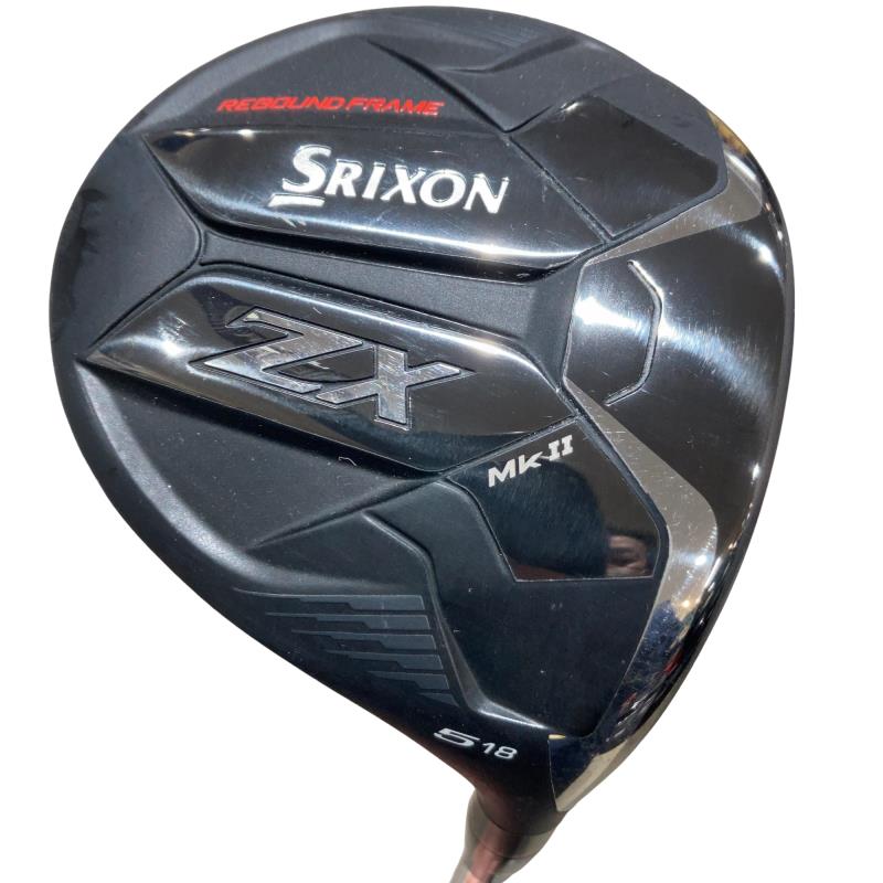 【中古】 ダンロップ SRIXON ZX Mk II 5W フェアウェイウッド FW Diamana ZX-II 50 (フレックスS) メンズ 男性用 右利き 右用 Cランク ゴルフクラブ