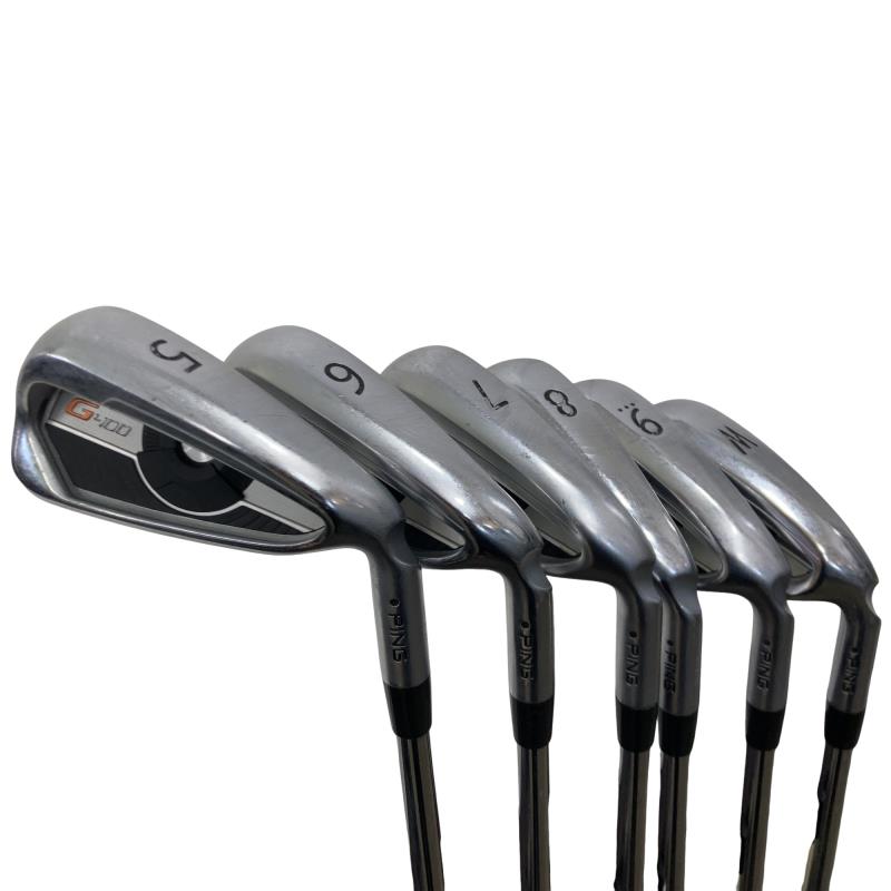 【中古】 ピン G400  6S アイアン書き割り IR NS PRO MODUS3 TOUR105 (フレックスS) メンズ 成人男性用 右利き 右用 C序列付ける ゴルフ野球クラブ