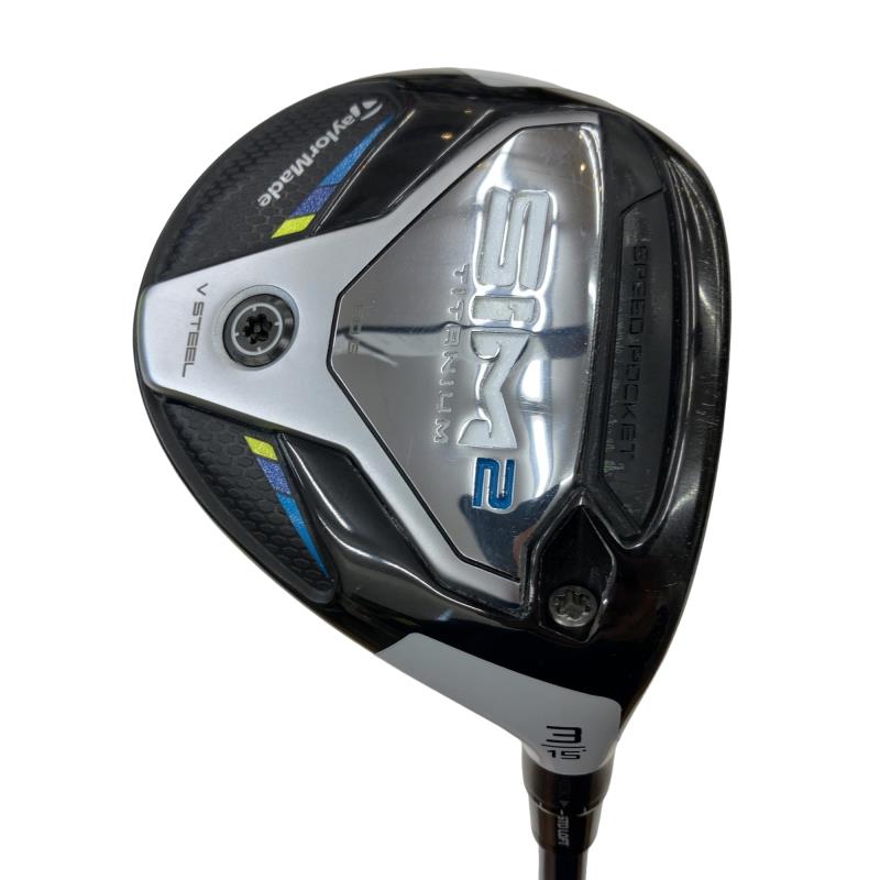 【中古】 テーラーメイド SIM2 3W フェアウェイウッド FW TENSEI SILVER TM50(SIM2 FW) (フレックスR) メンズ 男性用 右利き 右用 Cランク ゴルフクラブ
