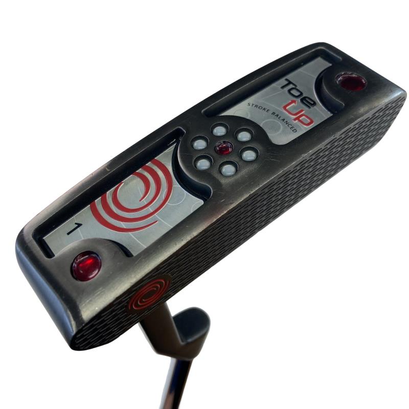 【中古】 オデッセイ Toe Up #1 35インチ パター PT スチール (フレックスその他) メンズ 男性用 右利き 右用 Dランク ゴルフクラブ