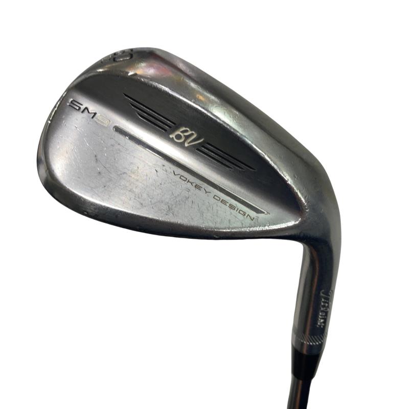 【中古】 タイトリスト VOKEY SPIN MILLED SM9 ツアークロム 60°/12°D ウェッジ WG リシャフト (フレックスその他) メンズ 男性用 右利き 右用 Cランク ゴルフクラブ