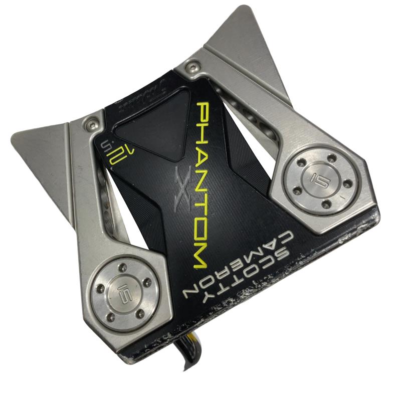 【中古】 タイトリスト SCOTTY CAMERON PHANTOM X 12.5 34in パター PT スチール写真 (フレックス余分の物) メンズ 成人男性用 右利き 右用 D序列付ける ゴルフ野球クラブ