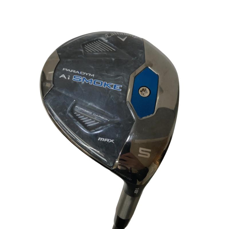 【中古】 キャロウェイ PARADYM Ai SMOKE MAX  5W フェアウェイウッド FW 完全無欠特注立て坑 (フレックスR) メンズ 成人男性用 右利き 右用 B序列付ける ゴルフ野球クラブ