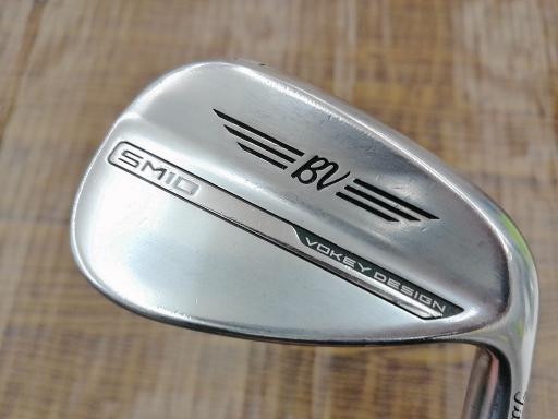 【中古】 タイトリスト VOKEY SPIN MILLED SM10 ツアークロム 50°/12°F ウェッジ WG Dynamic Gold (フレックスS) メンズ 男性用 右利き 右用 Cランク ゴルフクラブ