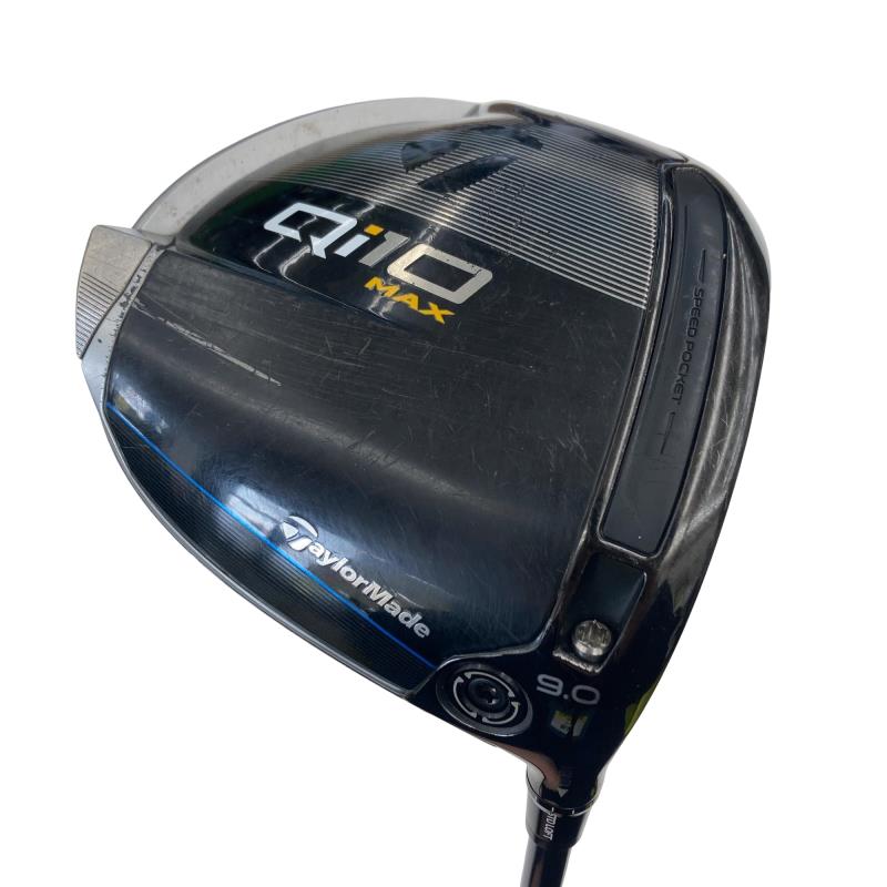 【中古】 テーラーメイド Qi10 MAX 9° ドライバー DR Diamana BLUE TM50(Qi10 DR) (フレックスS) メンズ 男性用 右利き 右用 Cランク ゴルフクラブ 28,280円