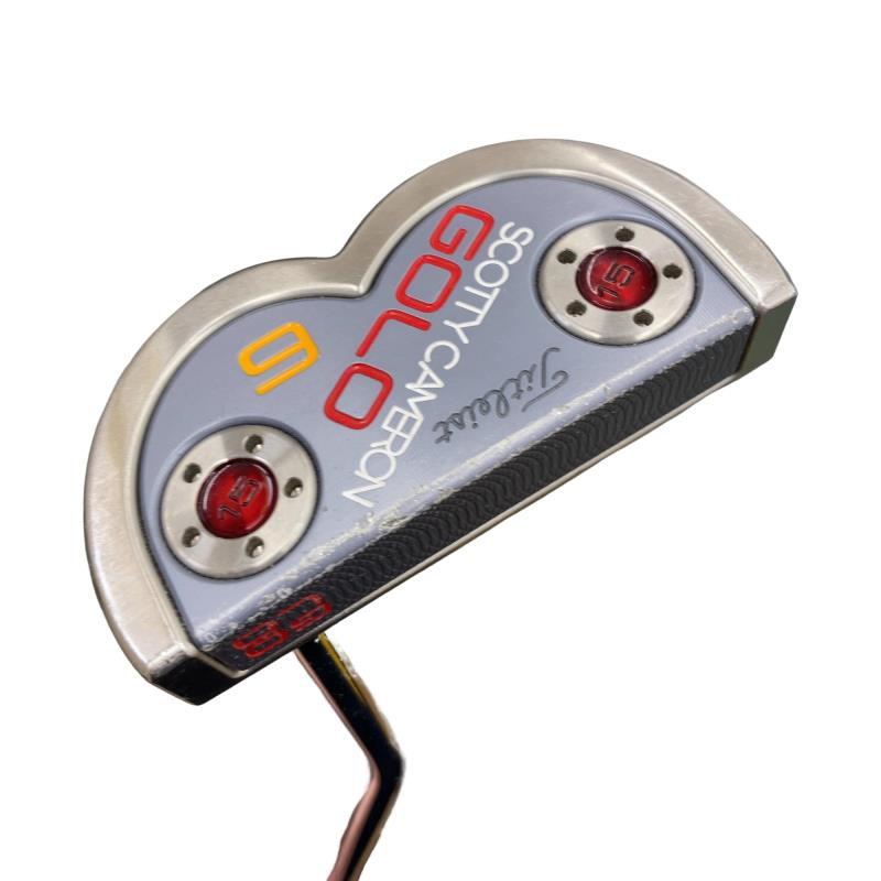 【中古】 タイトリスト SCOTTY CAMERON GoLo 6(2015) 34in パター PT スチール写真 (フレックス余分の物) メンズ 成人男性用 右利き 右用 C価値づける ゴルフ野球クラブ