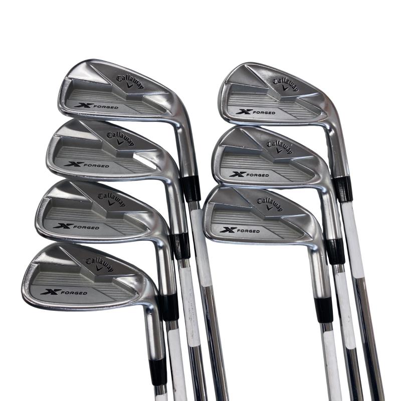 【中古】 キャロウェイ X FORGED(2018) 8S アイアン仕掛ける IR NS PRO 950GH (フレックスS) メンズ 成人男性用 右利き 右用 C価値づける ゴルフ野球クラブ