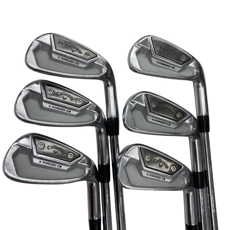【中古】 キャロウェイ X FORGED CB(2021) 6S アイアン仕掛ける IR NS PRO MODUS3 TOUR120 (フレックスS) メンズ 成人男性用 右利き 右用 C価値づける ゴルフ野球クラブ