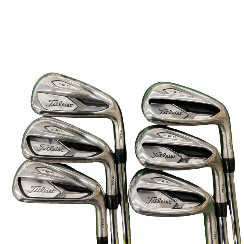 【中古】 タイトリスト Titleist AP1 718 6S アイアン書き割り IR NS PRO 950GH (フレックスS) メンズ 成人男性用 右利き 右用 C位置づける ゴルフ野球クラブ