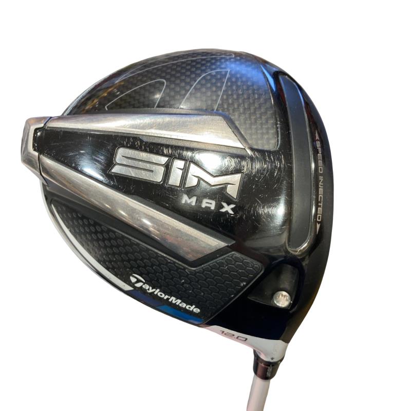 【中古】 テーラーメイド SIM MAX 12° レディース ドライバー DR TENSEI BLUE TM40(DR) (フレックスA) レディース 女性用 右利き 右用 Dランク ゴルフクラブ