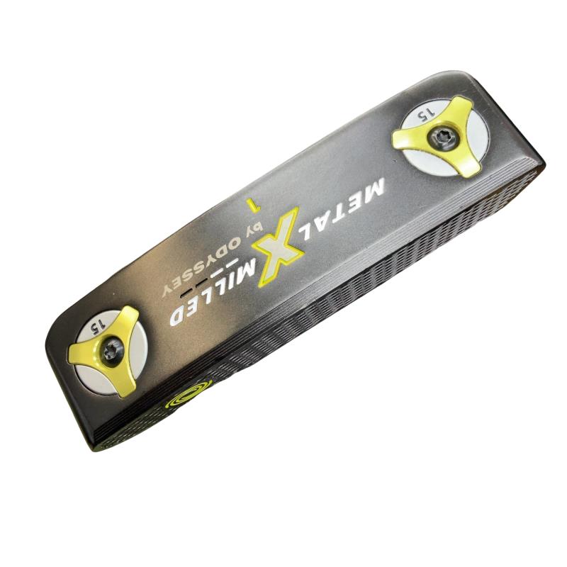 【中古】 オデッセイ METAL-X MILLED #1 34in パター PT スチール写真 (フレックス余分の物) メンズ 成人男性用 右利き 右用 D位置づける ゴルフ野球クラブ