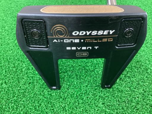 【中古】 オデッセイ Ai-ONE・MILLED SEVEN T DB 34in パター PT STROKE LAB 90 スチール写真 (フレックス余分の物) メンズ 成人男性用 右利き 右用 C序列付ける ゴルフ野球クラブ