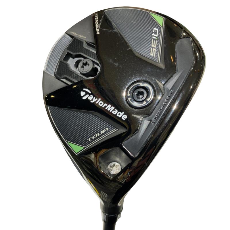 【中古】 テーラーメイド Qi35 TOUR 3W フェアウェイウッド FW Diamana BLACK TM60(Qi35 FW) (フレックスS) メンズ 男性用 右利き 右用 Bランク ゴルフクラブ