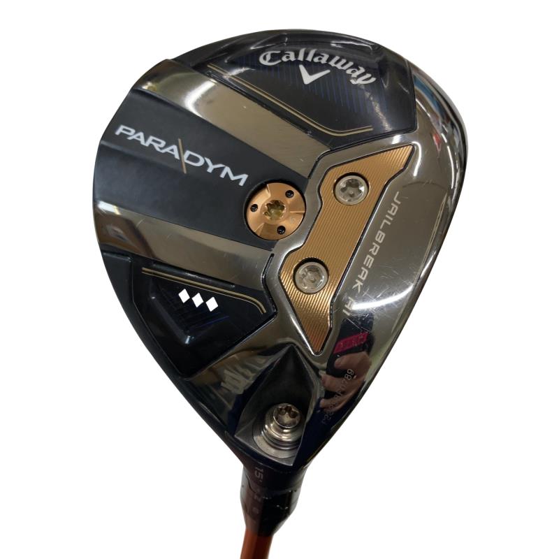 【中古】 キャロウェイ PARADYM ◆◆◆ 3W フェアウェイウッド FW リシャフト (フレックスその他) メンズ 男性用 右利き 右用 Cランク ゴルフクラブ