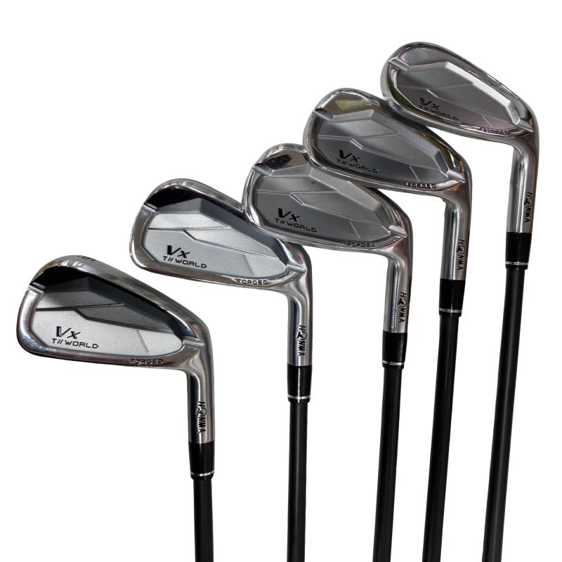 【中古】 本間ゴルフ TOUR WORLD Vx 5S アイアン仕掛ける IR VIZARD EZ-C (フレックスS) メンズ 成人男性用 右利き 右用 C価値づける ゴルフ野球クラブ