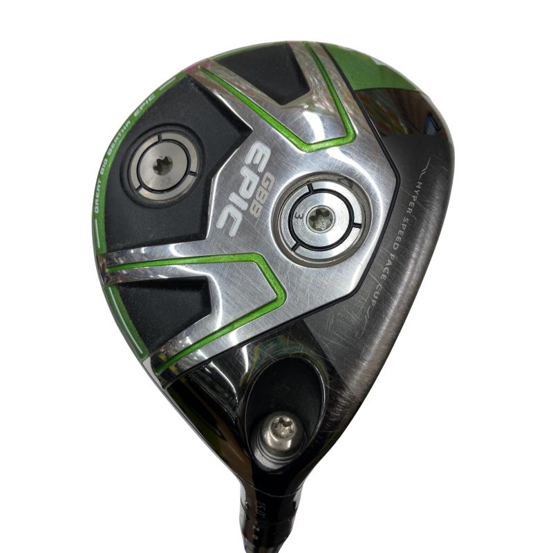 【中古】 キャロウェイ GBB EPIC SUBZERO 15° フェアウェイウッド FW 純正特注シャフト (フレックスX) メンズ 男性用 右利き 右用 Cランク ゴルフクラブ