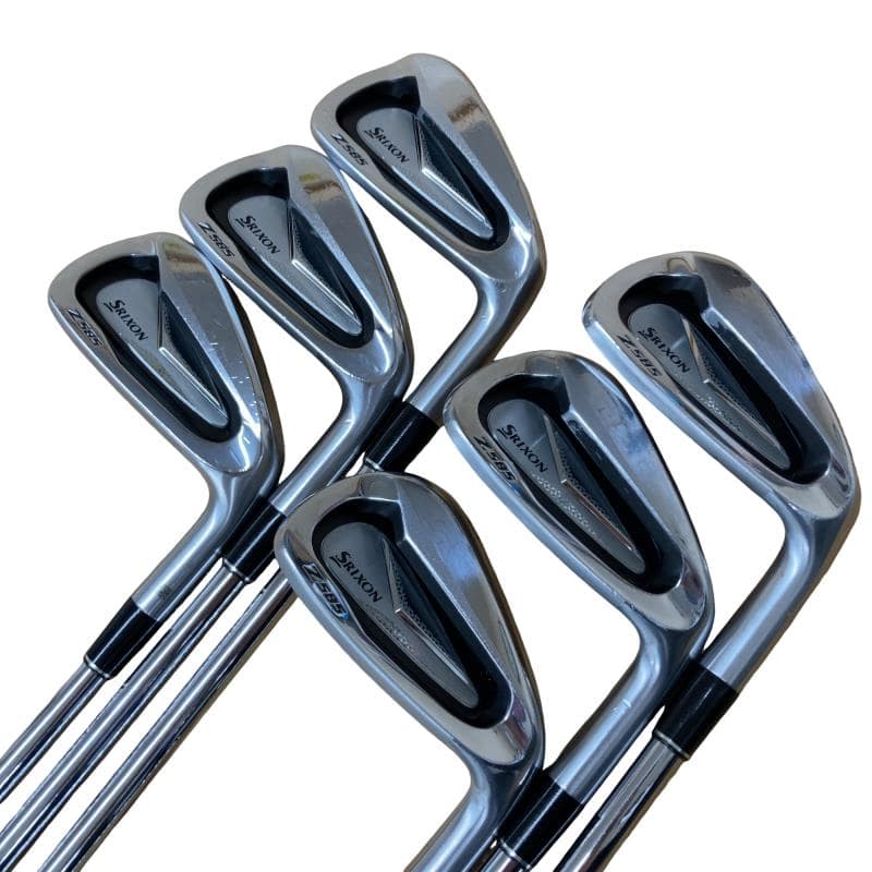 【中古】 ダンロップ SRIXON Z585 6S アイアンセット IR NS PRO 950GH D.S.T (フレックスS) メンズ 男性用 右利き 右用 Cランク ゴルフクラブ